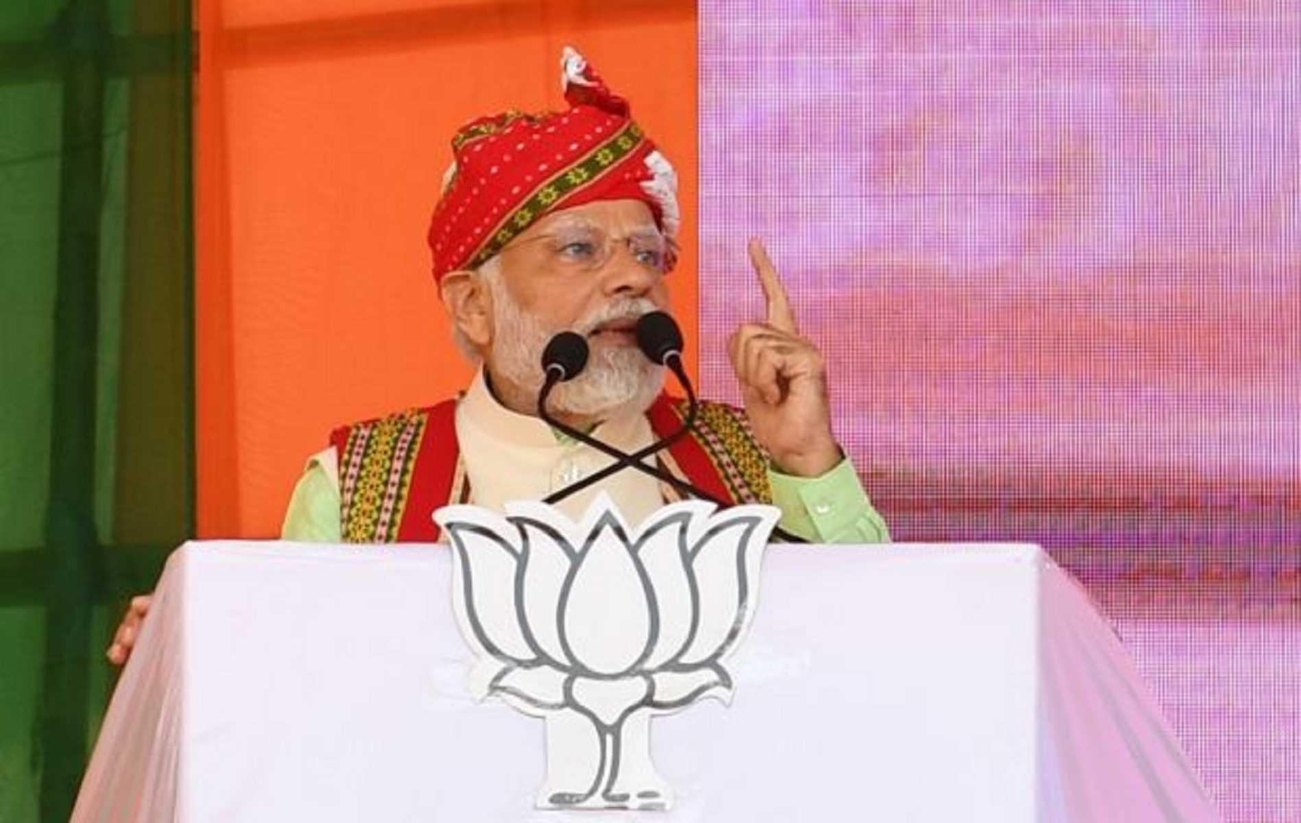 राजस्थान के गौरव को बचाना है तो भाजपा सरकार को वापस लाना ही होगा-मोदी