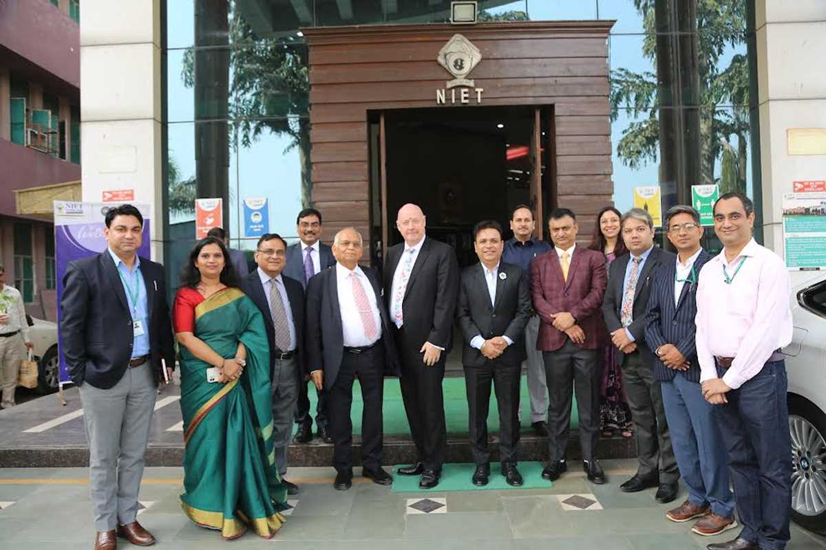एनआईईटी एवं सीजीसी-आरहूस यूनिवर्सिटी डेनमार्क के बीच हुआ शैक्षणिक समझौता