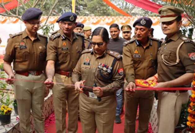 नोएडा सेक्टर 119 में सीआरटी टीम के नए ऑफिस का पुलिस कमिश्नर ने किया उद्घाटन