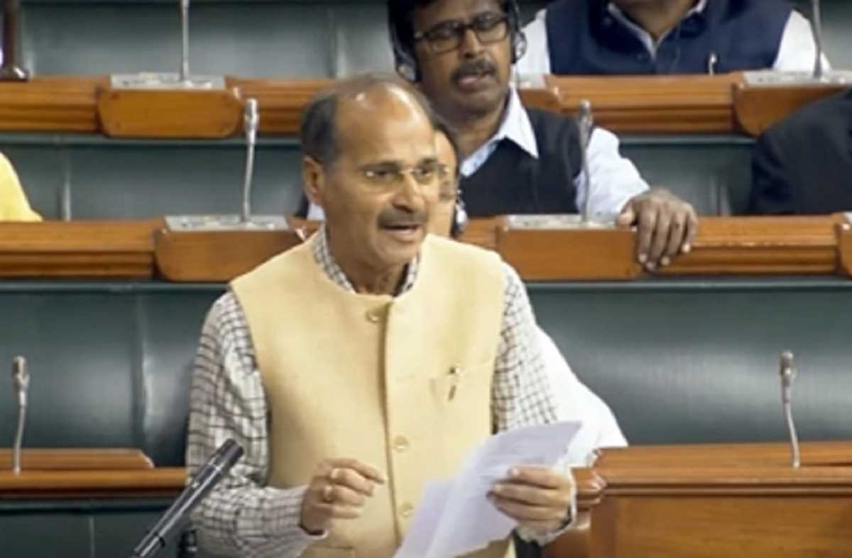 ओबीसी समुदाय पर राजनीति कर रही बीजेपी : अधीर रंजन चौधरी