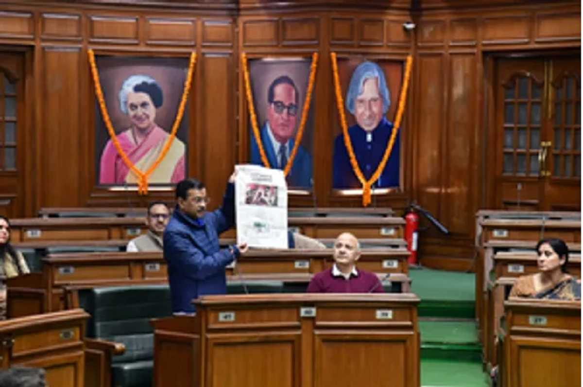 दिल्ली में लॉ एंड आर्डर को लेकर केंद्र पर फिर बरसे अरविंद केजरीवाल