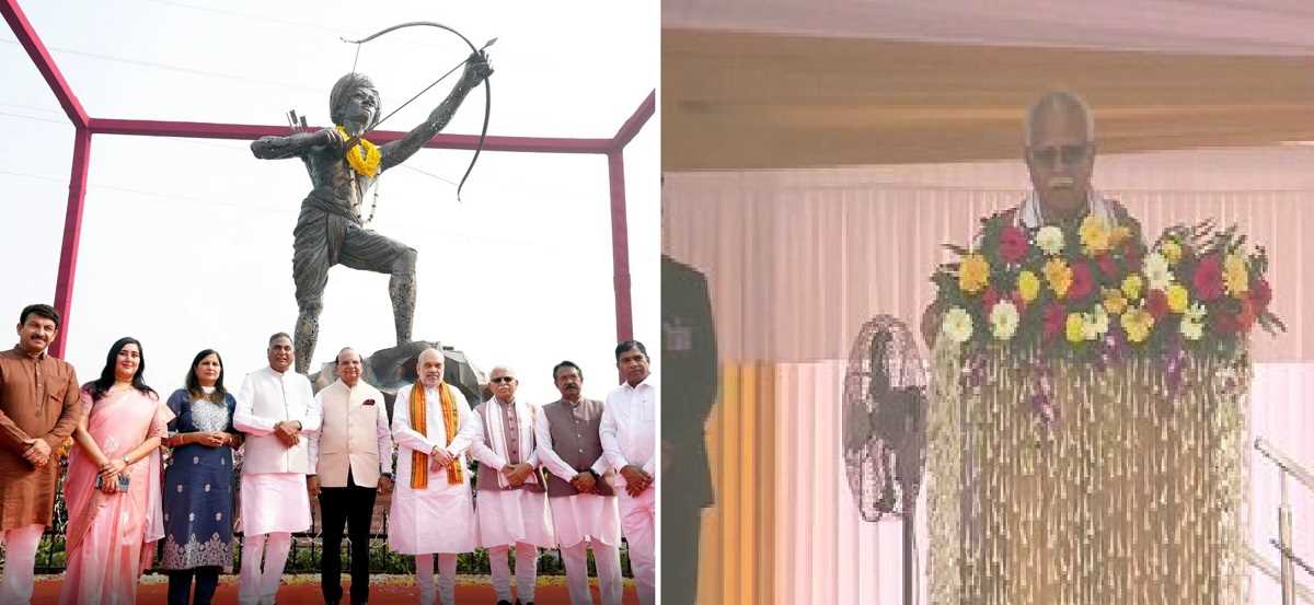 बिरसा मुंडा की 150वीं जयंती पर दिल्ली के सराय काले खां चौक का नाम बदलकर बिरसा मुंडा चौक किया गया