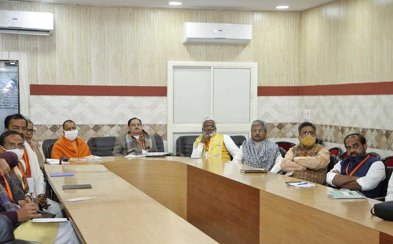 लखनऊ पहुंचते ही जे.पी. नड्डा ने मंत्रियों को पढ़ाया अनुसाशन का पाठ