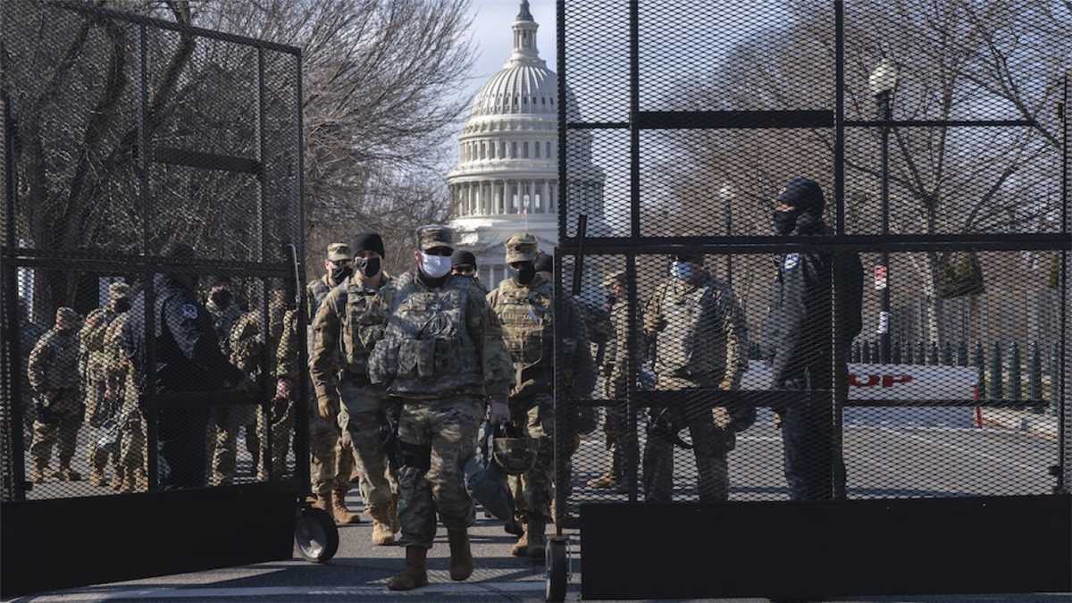 कैपिटल बिल्डिंग के पास बंदूक के साथ एक व्यक्ति गिरफ्तार