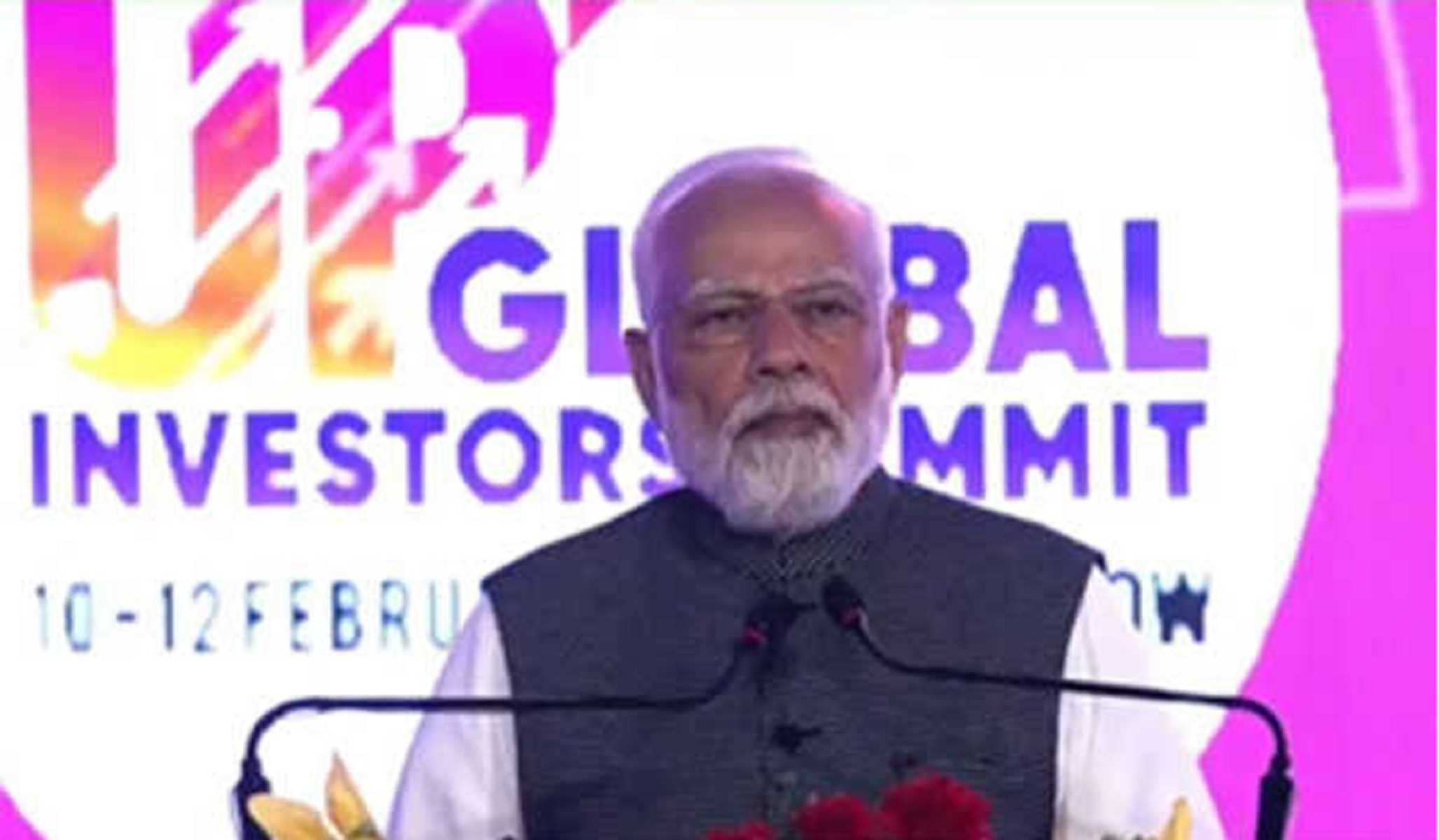 भारत के उज्ज्वल भविष्य में दुनिया के उज्ज्वल भविष्य की गारंटी: मोदी भारत के उज्ज्वल भविष्य में दुनिया के उज्ज्वल भविष्य की गारंटी: मोदी