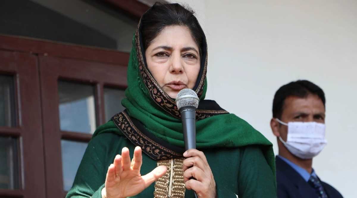 भाजपा को लेकर लोगों में गुस्सा, वोट से जवाब देगी प्रदेश की जनता : महबूबा मुफ्ती