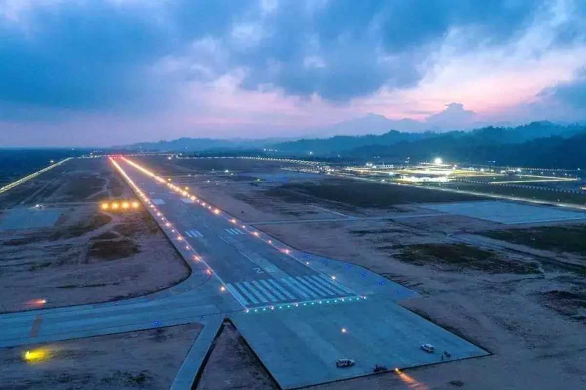 ईटानगर को मोदी ने दिया दोन्यी पोलो हवाईअड्डा ईटानगर को मोदी ने दिया दोन्यी पोलो हवाईअड्डा