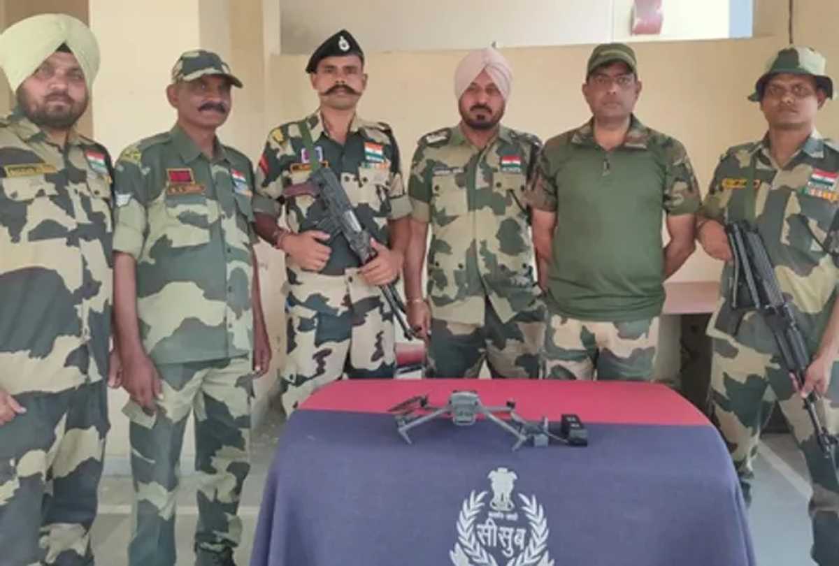 पंजाब : बीएसएफ की बड़ी कार्रवाई, 4 ड्रोन और हेरोइन बरामद