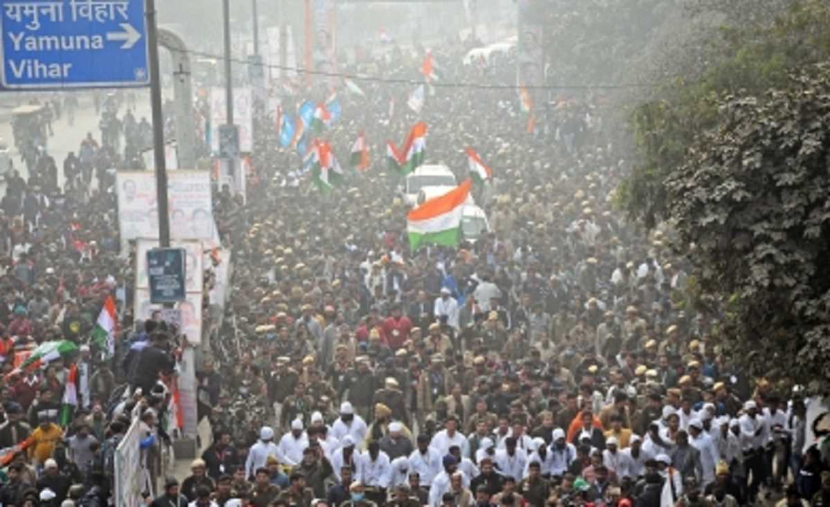 पश्चिमी यूपी में आरएलडी व किसान संगठनो ने की भारत जोड़ो यात्रा में शिरकत पश्चिमी यूपी में आरएलडी व किसान संगठनो ने की भारत जोड़ो यात्रा में शिरकत