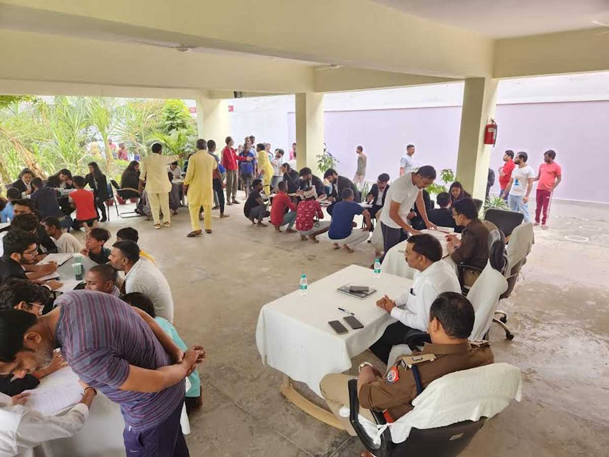 जिला कारागार में लगाया गया विधिक जागरूकता शिविर