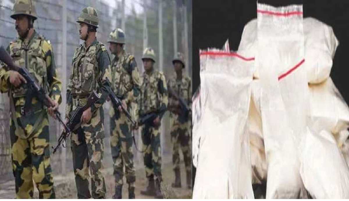 बीएसएफ ने भारत-पाक सीमा से ढाई किलो हेरोइन बरामद की, तस्करों को खदेड़ा