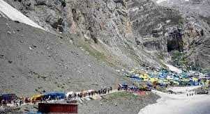 43 दिवसीय अमरनाथ यात्रा शुरू गुफा मंदिर में शुरू हुई पूजा