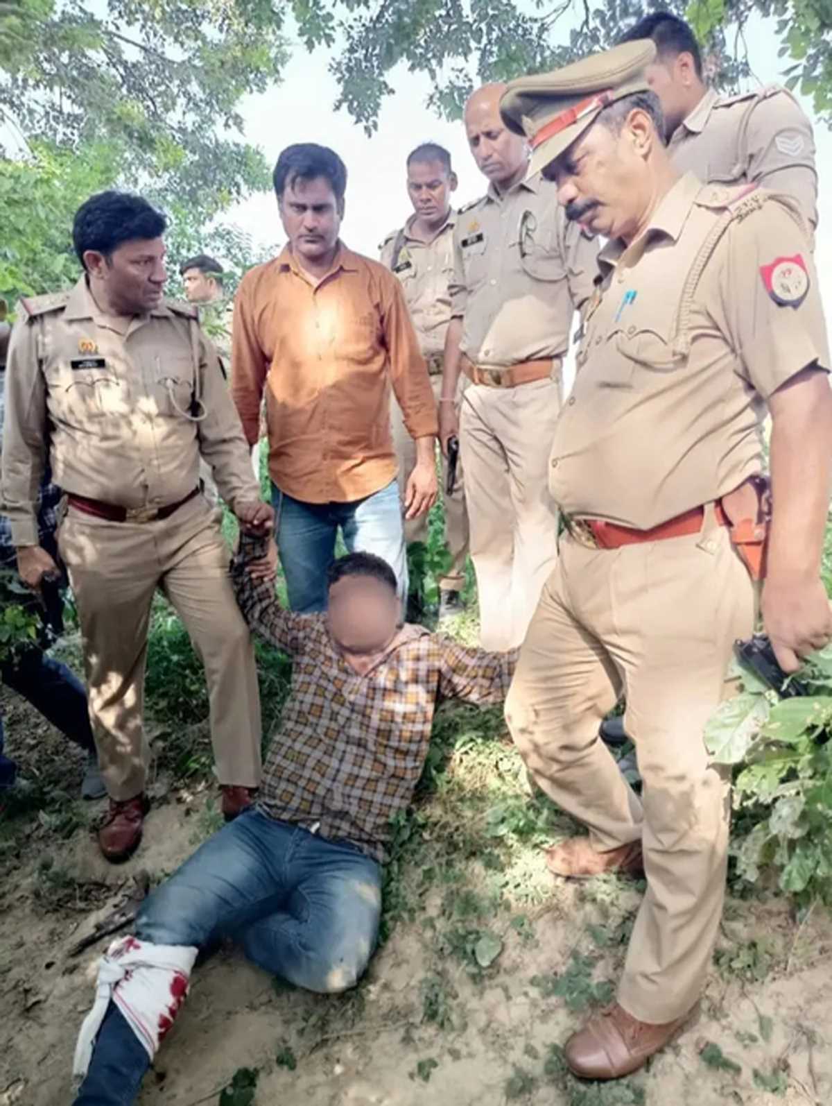 बागपत में पुलिस व बदमाशों के बीच मुठभेड़, एक बदमाश गिरफ्तार