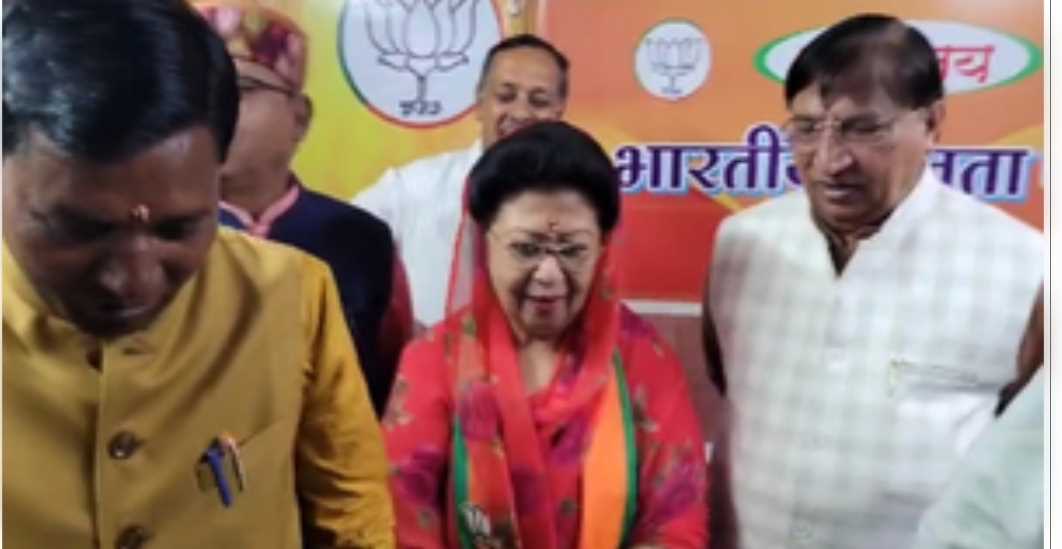 टिहरी की भाजपा प्रत्याशी माला राज्य लक्ष्मी शाह ने देहरादून में भरा नामांकन, सीएम धामी रहे मौजूद