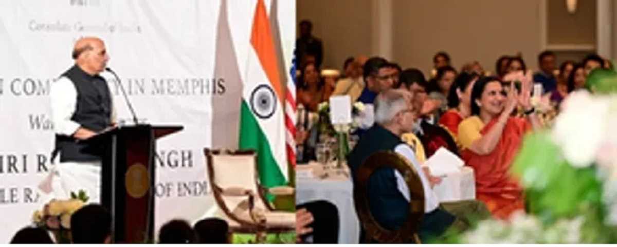 राजनाथ सिंह ने प्रवासी अमेरिकी भारतीयों से की बात, उन्हें दोनों देशों के बीच सेतु बताया