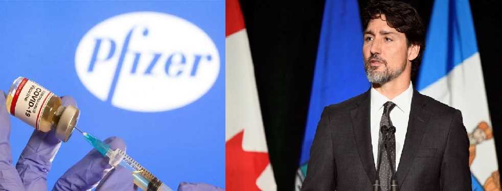 फाइजर-बायोएनटेक की वैक्सीन को कनाडा सरकार ने दी हरी झंडी