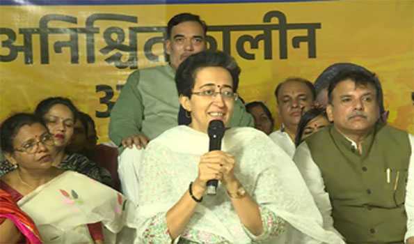दिल्लीवालों को उनके हक़ का पानी दिलाकर रहूंगी : आतिशी दिल्लीवालों को उनके हक़ का पानी दिलाकर रहूंगी : आतिशी