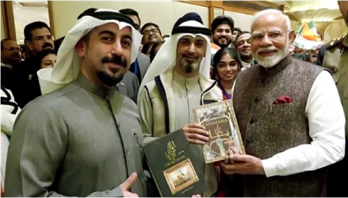 कुवैत में पीएम मोदी : 101 वर्षीय पूर्व आईएफएस अधिकारी, रामायण-महाभारत के अरबी अनुवादक से की मुलाकात