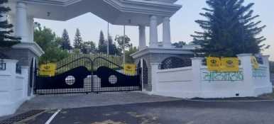 हिमाचल विधानसभा परिसर में लगे खालिस्तान के पोस्टर