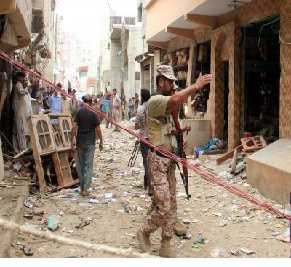 कराची विस्फोट में एक की मौत, कई घायल