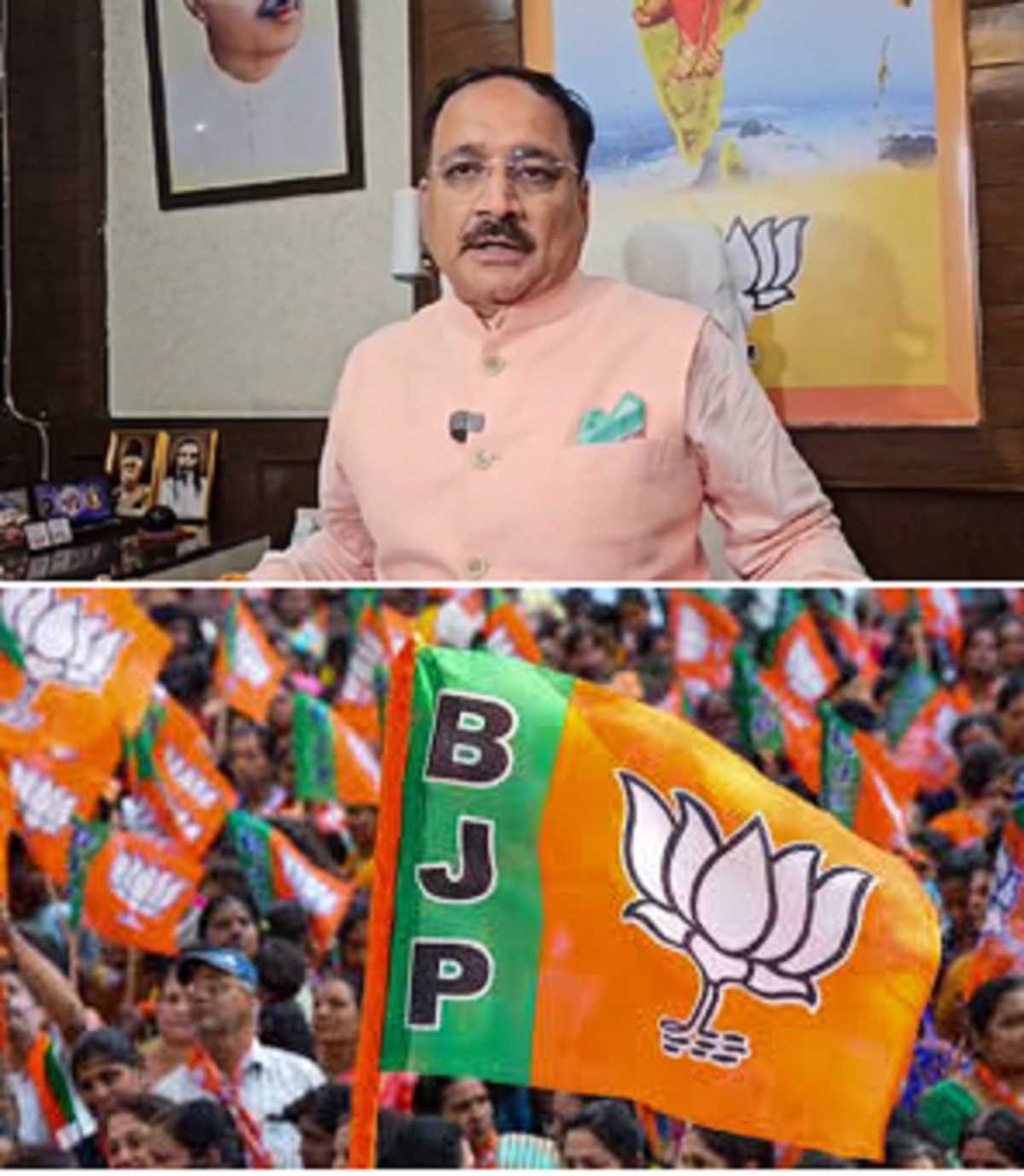 दिल्ली में भाजपा ने शुरू की विधानसभा चुनाव की तैयारी, संतोष ओझा को बनाया पूर्वांचल मोर्चा का अध्यक्ष