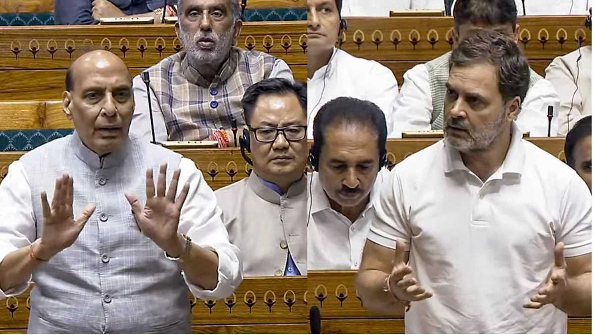 अग्निवीर योजना पर लोकसभा में हंगामा, राजनाथ सिंह ने राहुल गांधी पर गुमराह करने का आरोप लगाया