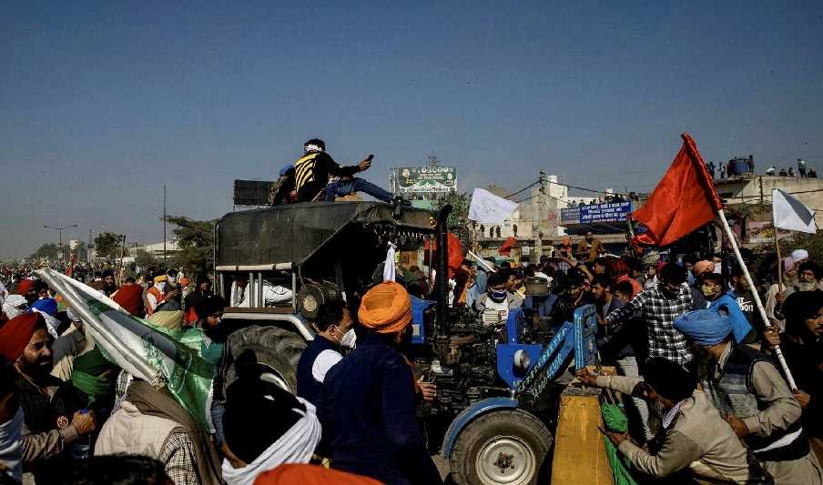 पूरी तैयारी के साथ दो लाख किसानों का दिल्ली कूच