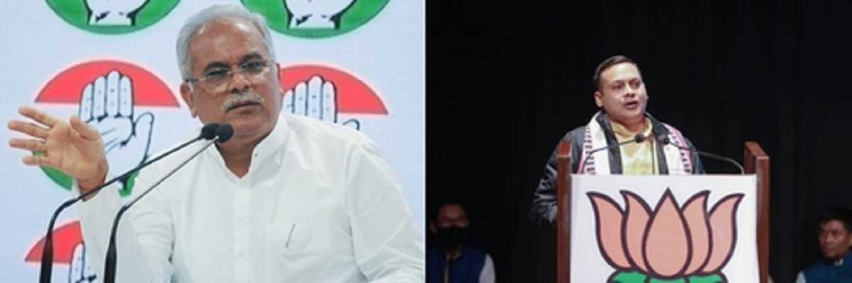 मालवीय ने छत्तीसगढ़ सीएम बघेल की फोटो शेयर कर लगाया आरोप