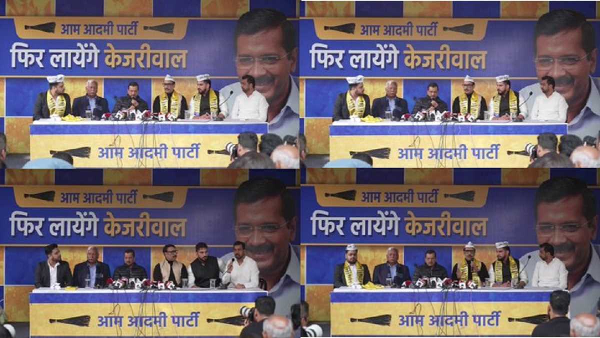 अरविंद केजरीवाल की मौजूदगी में जिम ट्रेनर और बॉडी बिल्डर्स ने थामा आप का दामन