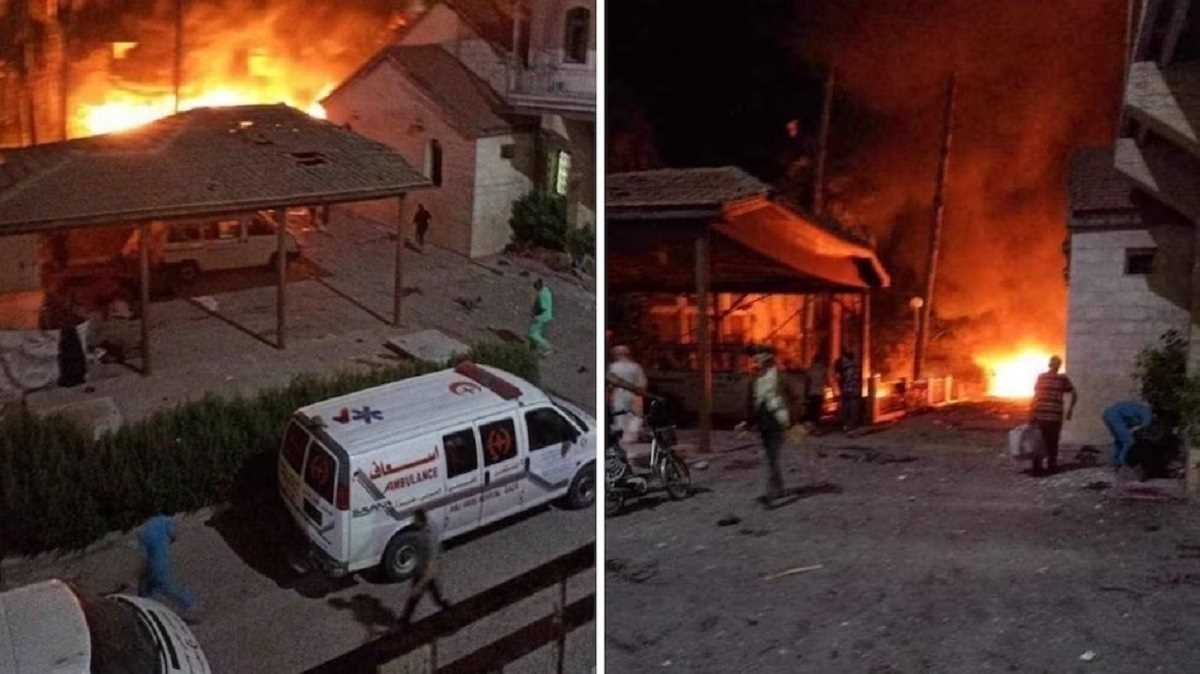 इजराइल ने ली गाजा के सबसे बड़े अस्पताल के बाहर हुए हमले की जिम्मेदारी