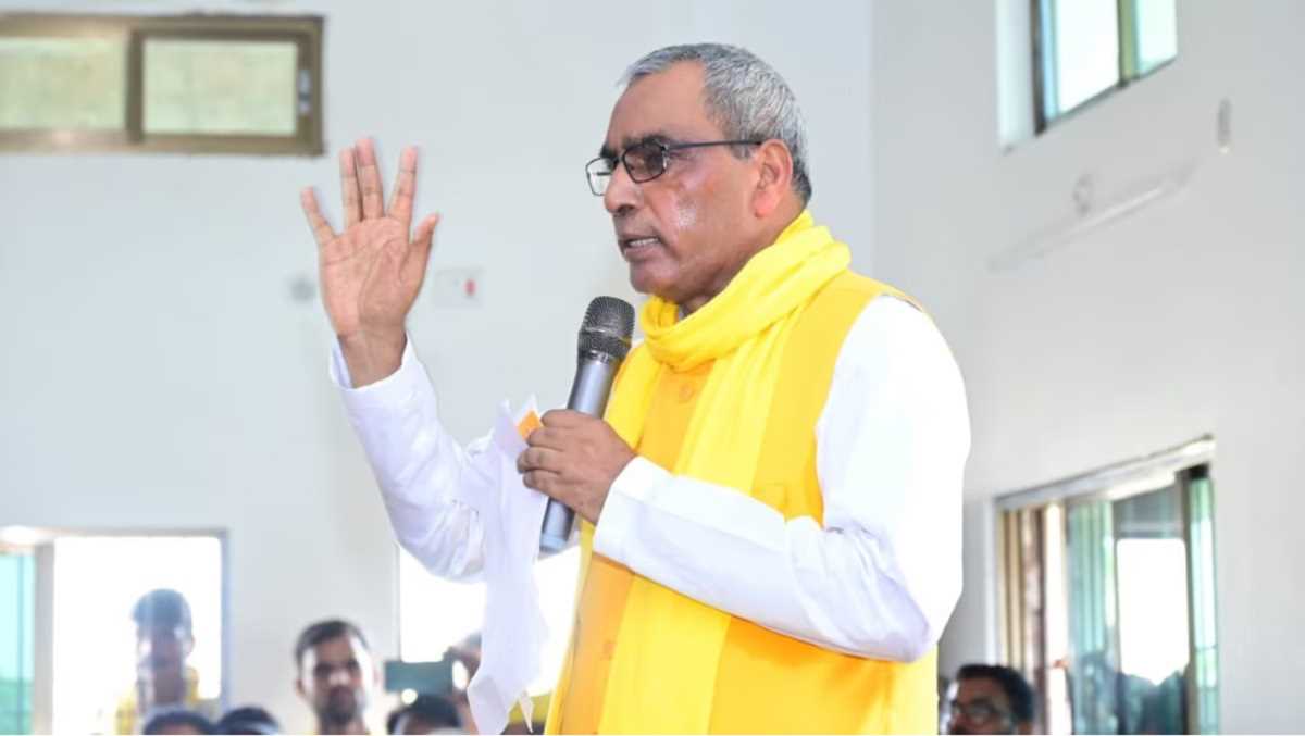 चुनाव चिन्ह छड़ी के कारण मिली हार : ओम प्रकाश राजभर