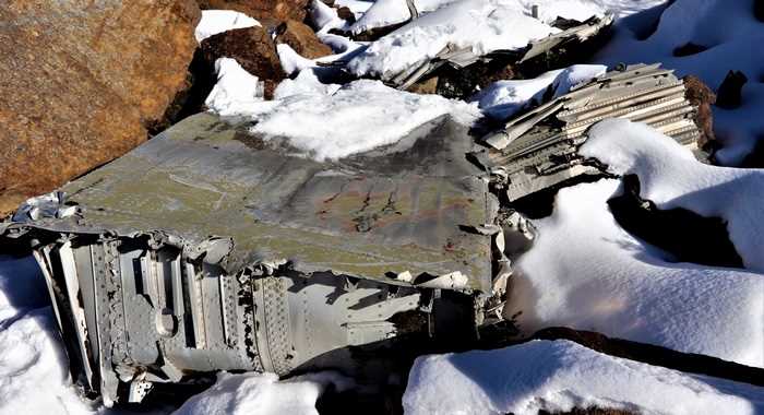 हिमालय में मिला द्वितीय विश्वयुद्ध में क्रैश हुए विमान का मलबा