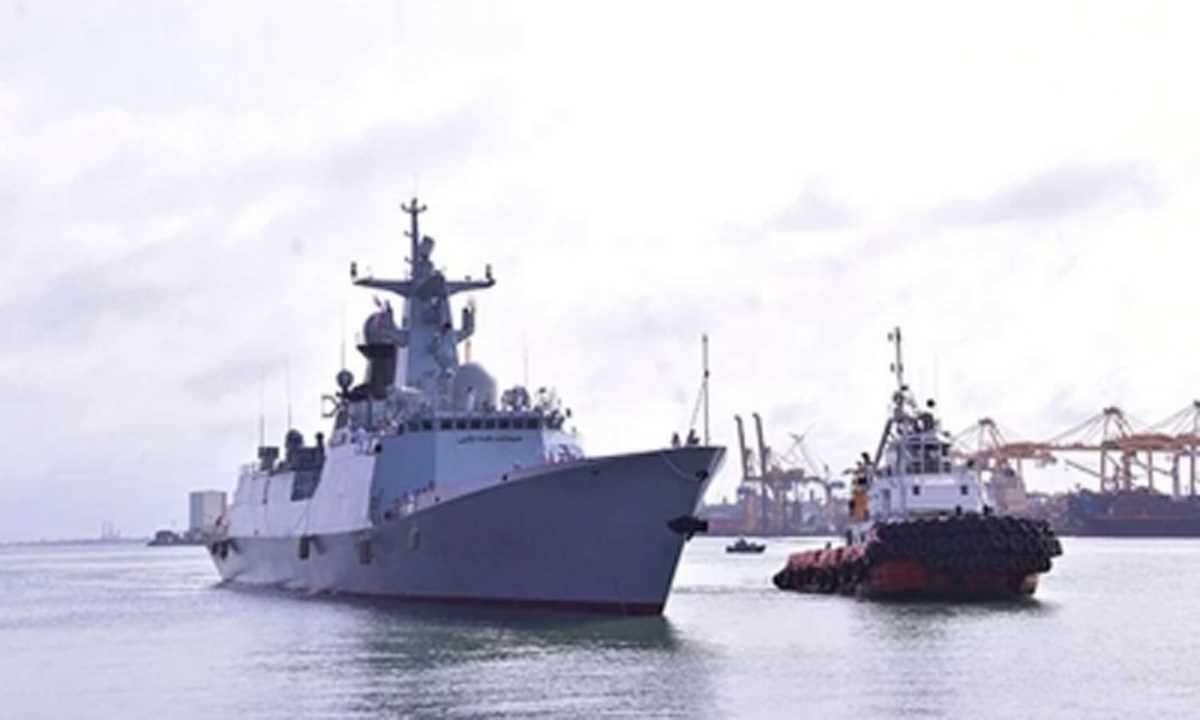 श्रीलंका के साथ वॉर गेम्स में हिस्सा लेगा पाकिस्तान का युद्धपोत पीएनएस तैमूर