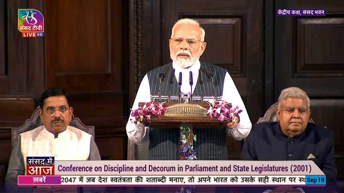 आज नए संसद भवन में नए भविष्य का श्री गणेश करने जा रहे- PM मोदी