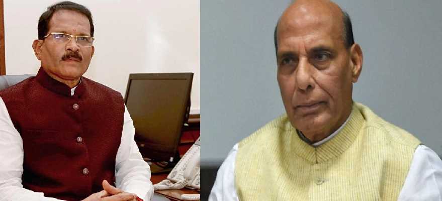 श्रीपद नाइक के स्वास्थ्य की जानकारी लेने गोवा जायेंगे राजनाथ सिंह