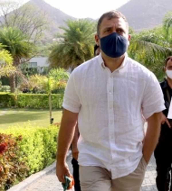 कांग्रेस चिंतन शिविर में कश्मीर से कन्याकुमारी तक राहुल गांधी की पदयात्रा का सुझाव