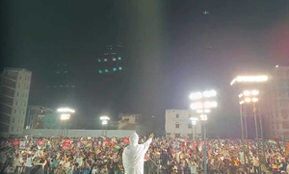 हैदराबाद में हुई जनसभा में केंद्र से की गई फिलिस्तीनियों को समर्थन देने की विरासत का सम्मान करने की अपील