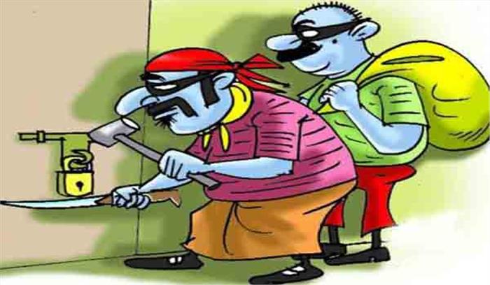 वैशाली में प्रवासी भारतीय के मकान से 25 लाख की चोरी