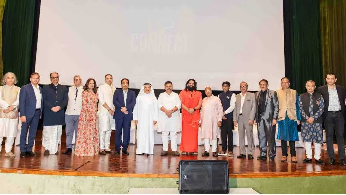 दुबई में थैंक यू मोदी, थैंक यू योगी के नारे से गूंज उठा यूपी डायस्पोरा