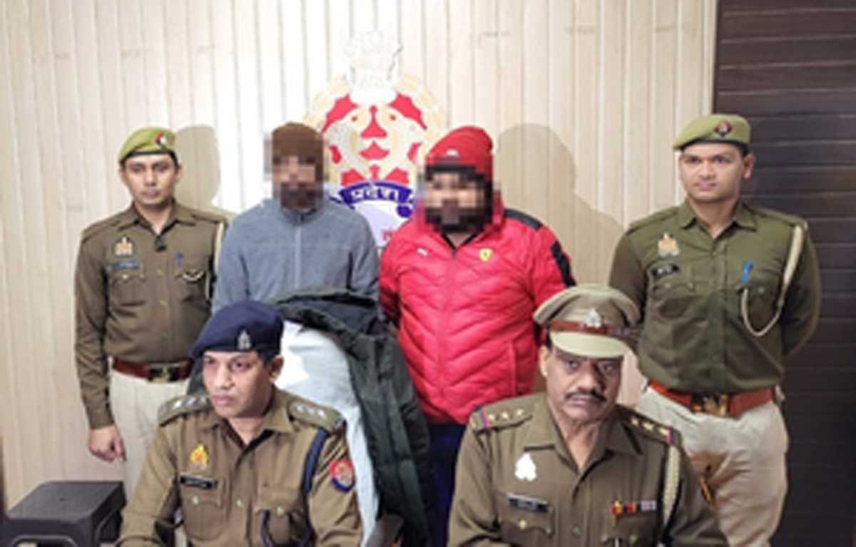 गाजियाबाद में कार डीलर की हत्या में दो गिरफ्तार, मुख्य आरोपी फरार