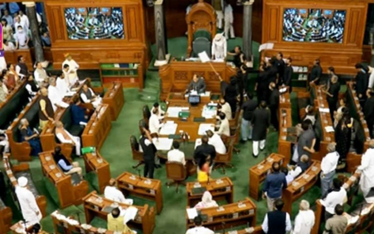 हंगामे के कारण मंगलवार को भी लोक सभा में नहीं हो पाया कामकाज