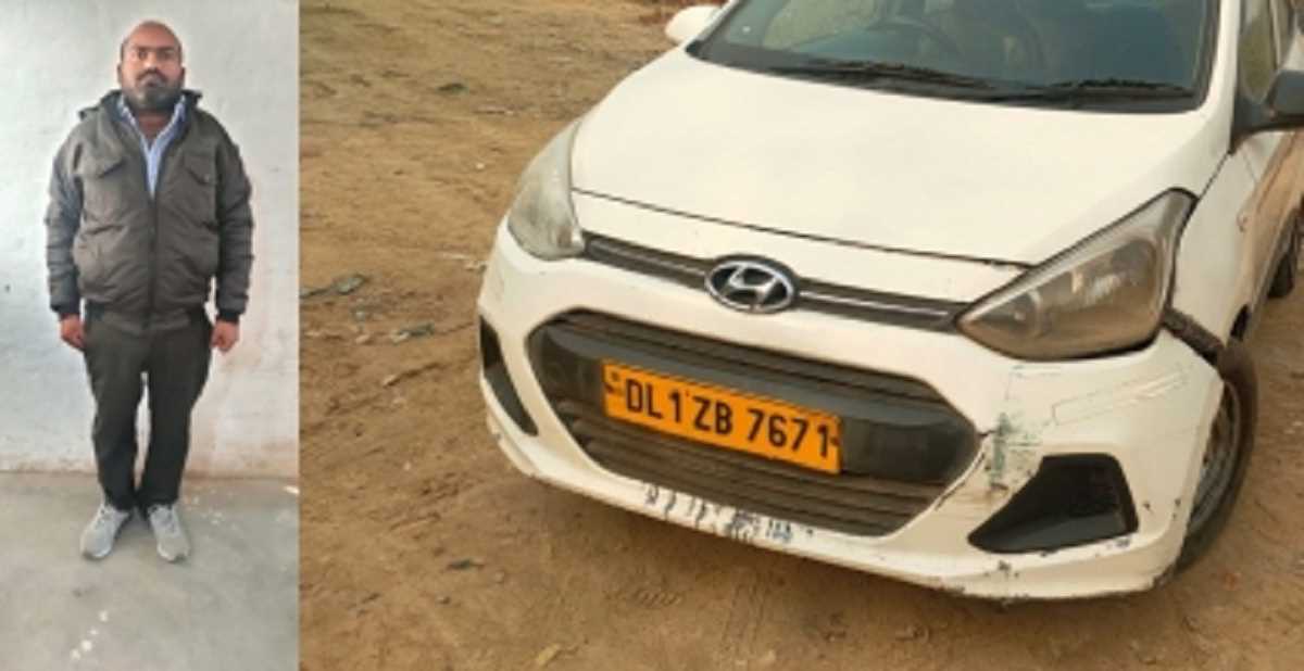 डिलीवरी ब्वॉय को कार से घसीटने वाला आरोपी चालक गिरफ्तार