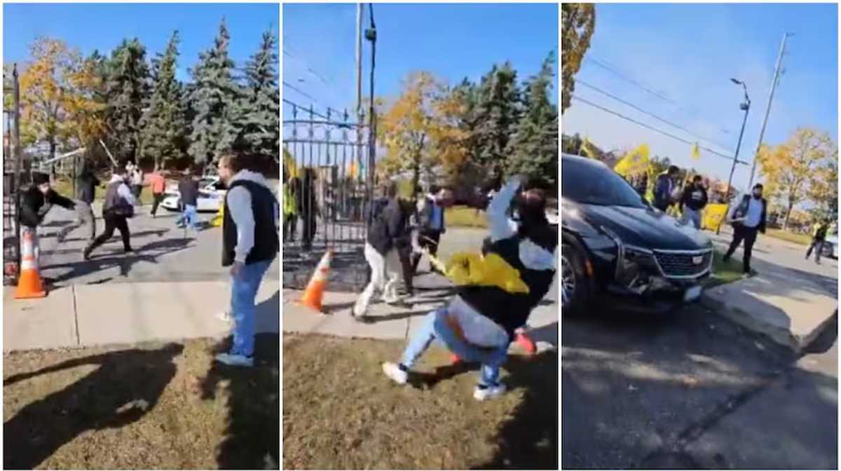 कनाडा के मंदिर में खालिस्तानी चरमपंथियों ने हिंदू श्रद्धालुओं पर किया हमला