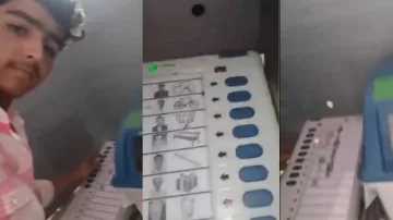 यूपी के एटा जिले में एक शख्स ने कई बार किया मतदान, वीडियो वायरल होने पर गिरफ्तार