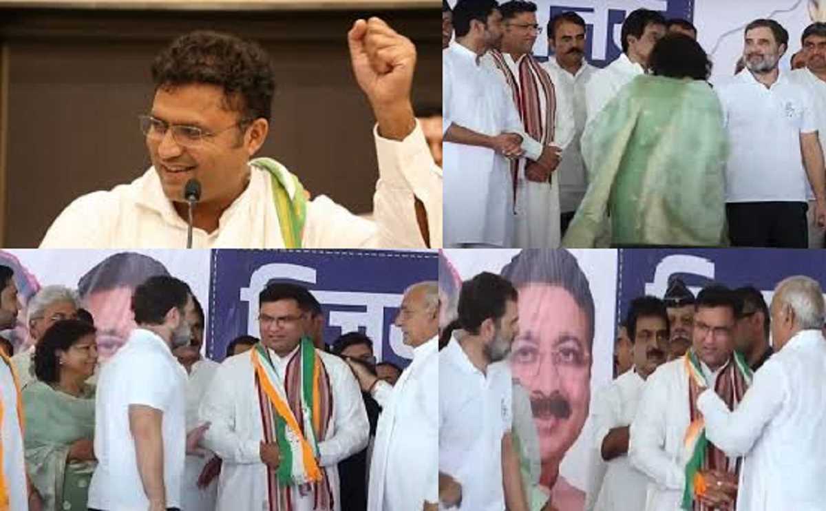 हरियाणा में बीजेपी को बड़ा झटका, अशोक तंवर कांग्रेस में हुए शामिल