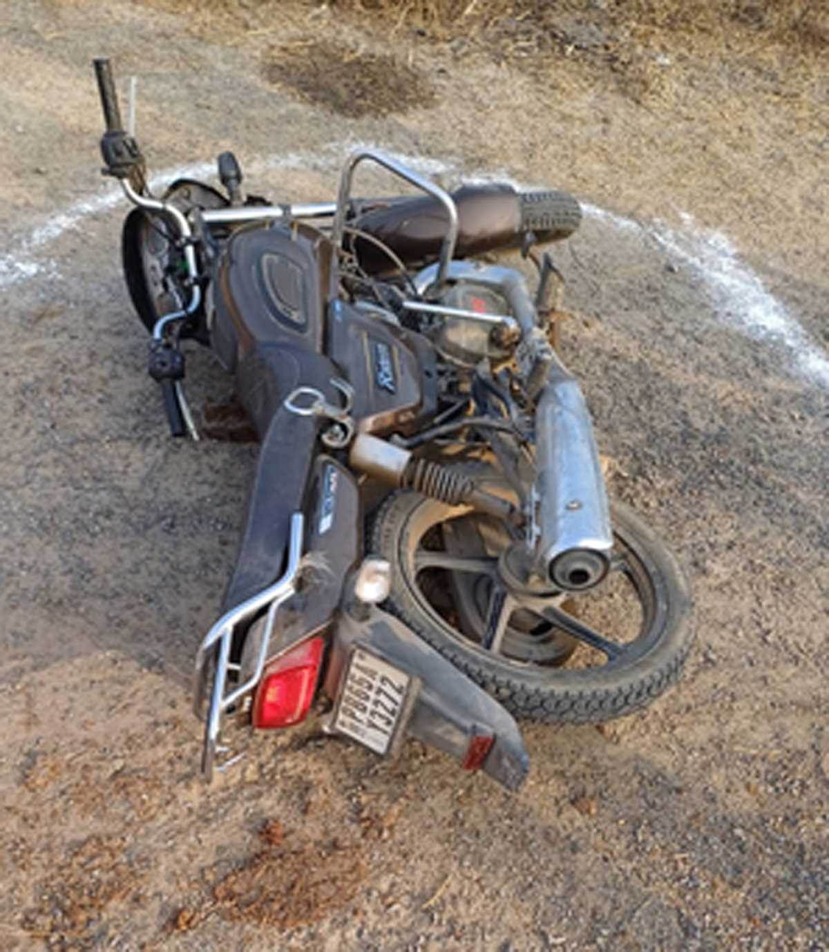 बुजुर्ग की तवा मारकर हत्या करने वाला मुठभेड़ में गिरफ्तार