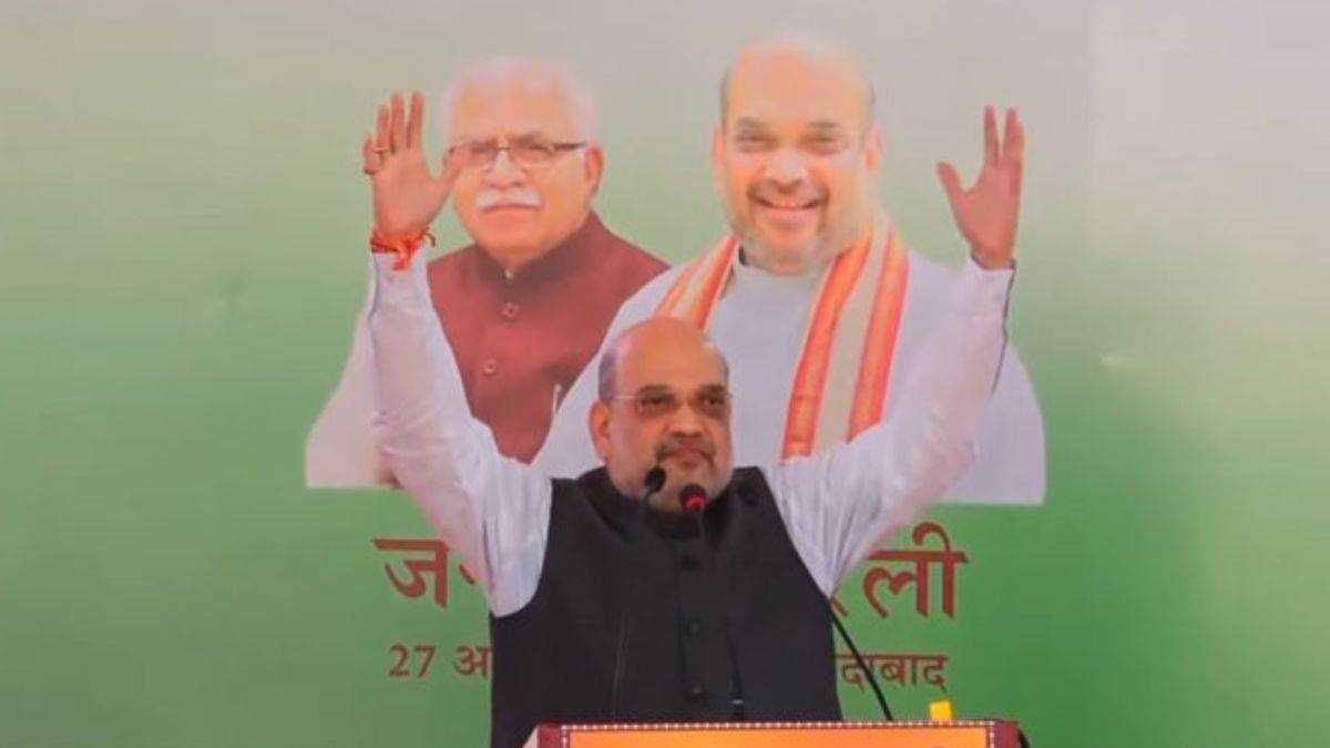 भाजपा कार्यकाल में भ्रष्टाचार तथा गुंडागर्दी को खत्म कर हरियाणा विकास के रास्ते पर :अमित शाह