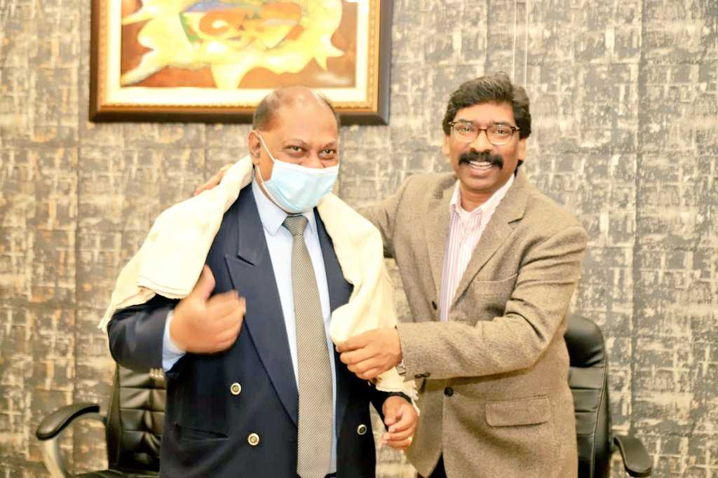 ग्रीस में भारत के राजदूत से मिले सीएम हेमन्त सोरेन