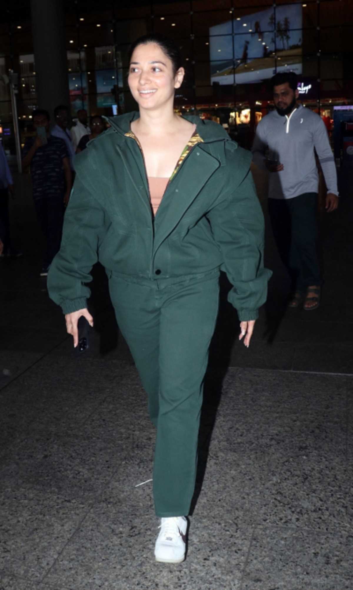 इजराइल से सुरक्षित भारत लौटीं नुसरत भरूचा, चेहरे पर दिखीं टेंशन