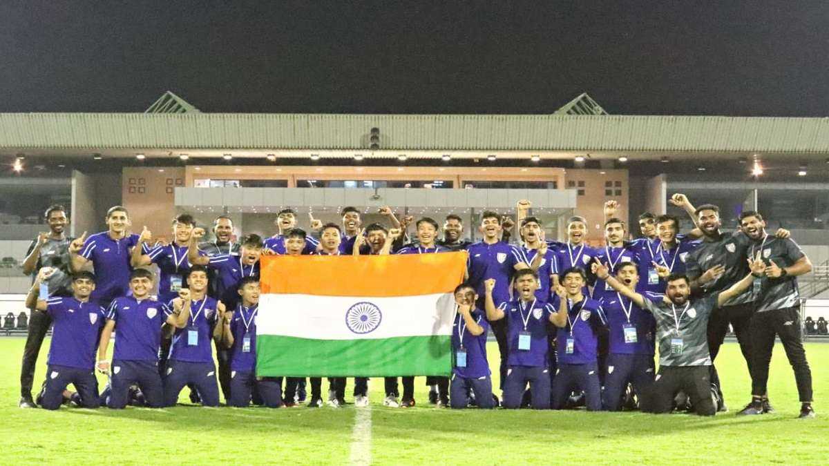 भारत ने अंडर-17 एशियाई कप के लिए क्वालीफाई किया